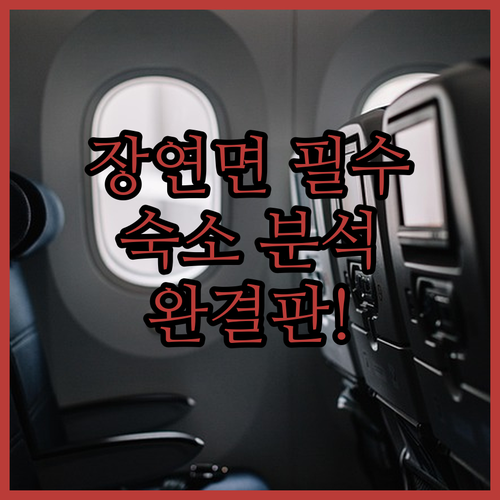 괴산 장연면 중심상권 편의시설 위치 및 미야코지마 인기 숙소 분석